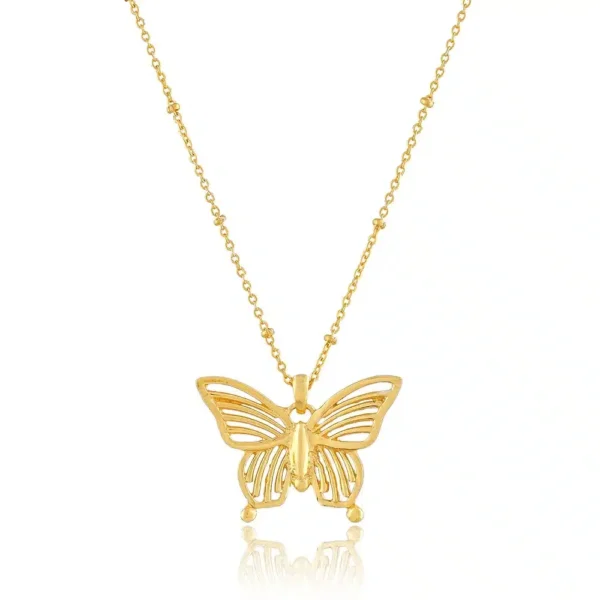 Beautiful Butterfly Necklace Pendant | Medium Size