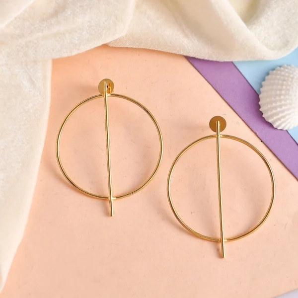 Designer Large Hoops Earrings For Girls and Women