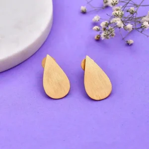 Pear shaped western earrings